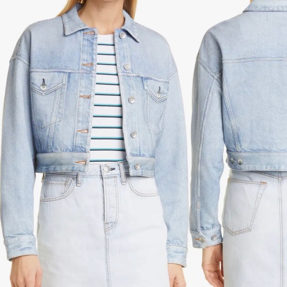 RAG&BONE Printed Denim Jacket - Picture 4 of 9